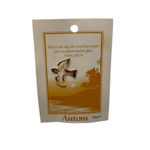 Vintage Bird Pin – Dove of Peace Lapel Pin – Gold