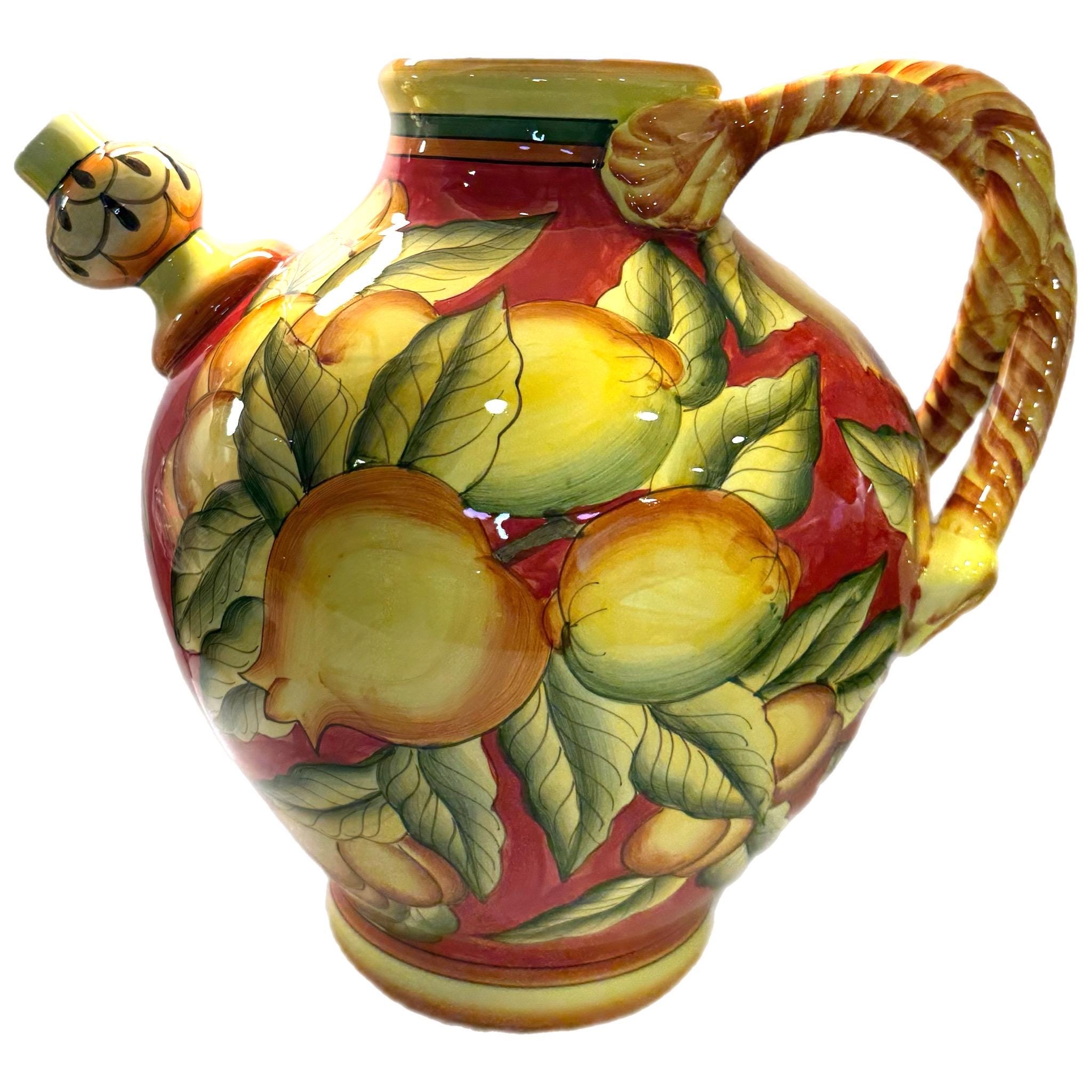 Vintage Housewares International Giant 14.5” Lemon Fruit Ceramic