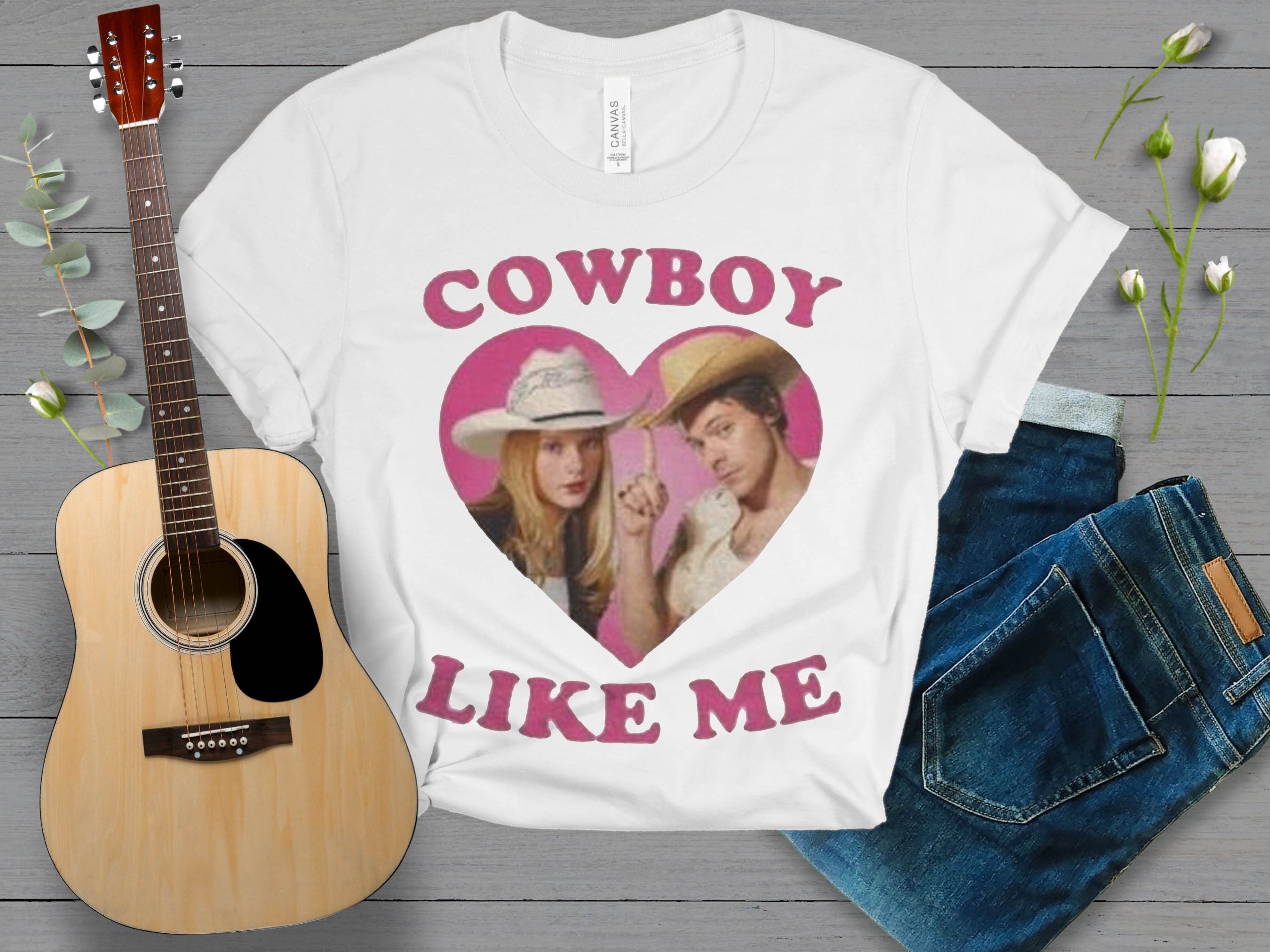 LindaModel Cowboy Like Me Tshirt, Swift Taylor Inspired Shirt, Music Shirt, Country Music Shirt, Long Sleeve, Hoodie, Swift Taylor Unisex Hoodie Forest Green XL