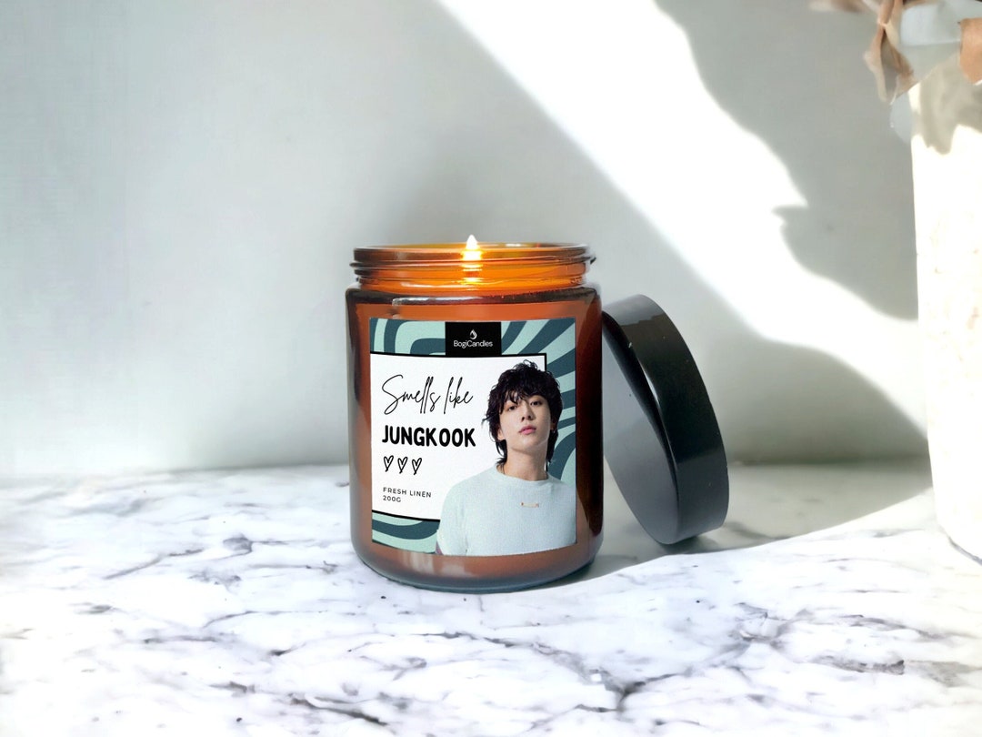 Smells Like Jungkook Soy Wax Candle Funny BTS Gift Candle Etsy