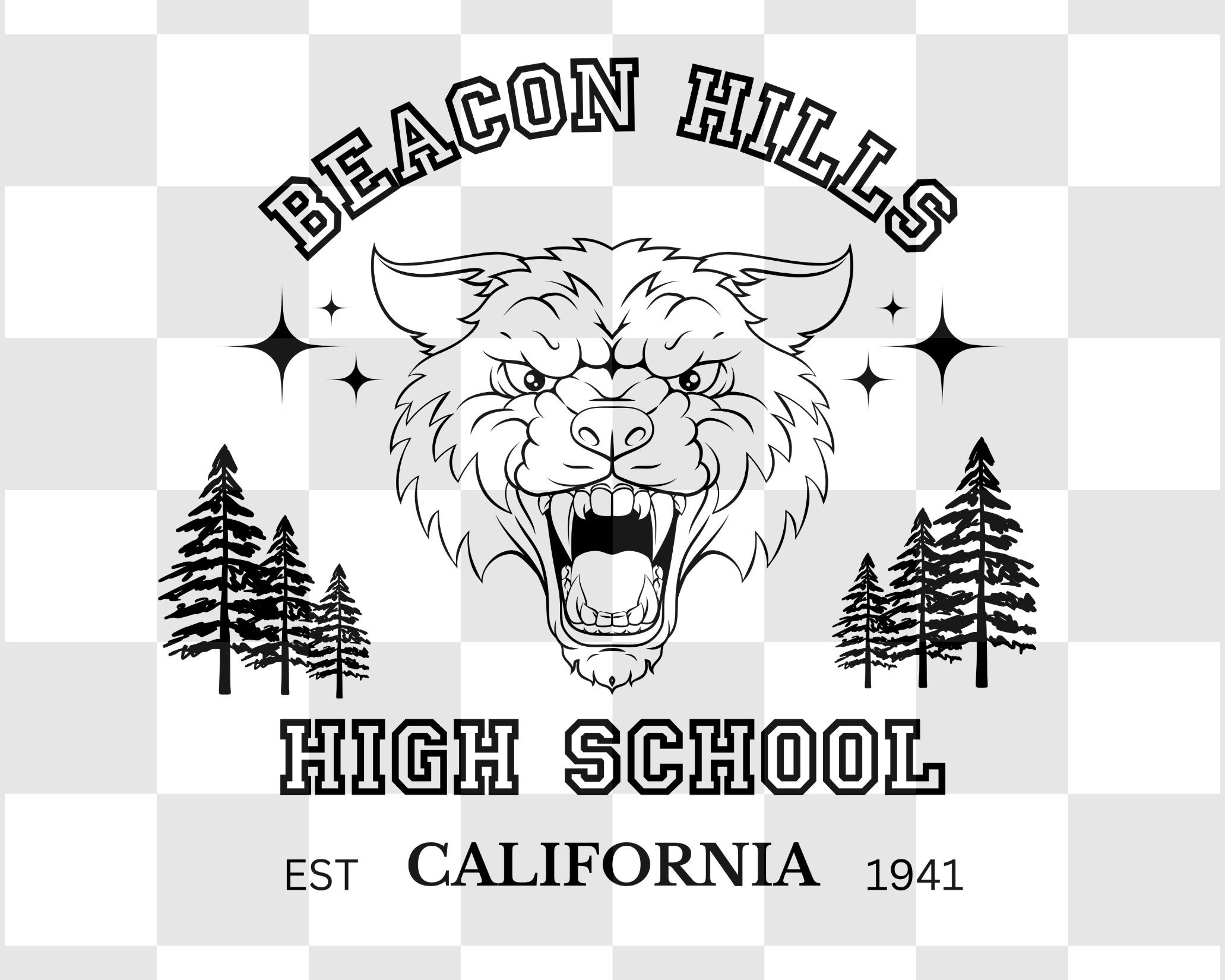 Beacon Hills High School aesthetic' Men's Organic T-Shirt