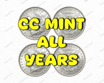 1878 - 1893 CC Morgan Silver Dollar All Years Available A Restrike Commemorative Coin