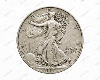 1917 S Walking Liberty Half Dollar All Years Available USA Restrike Commemorative Coin