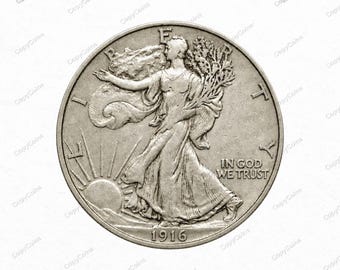 1916 P Walking Liberty Half Dollar All Years Available USA Restrike Commemorative Coin