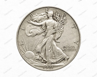 1921 D Walking Liberty Half Dollar All Years Available USA Restrike Commemorative Coin