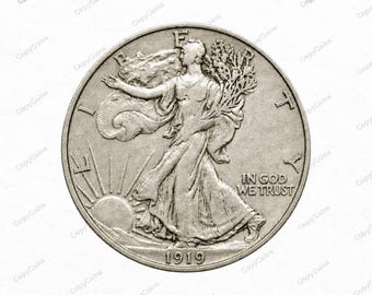 1919 D Walking Liberty Half Dollar All Years Available USA Restrike Commemorative Coin