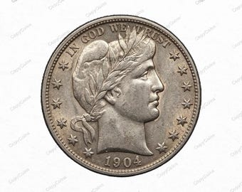 1904 S Barber Half Dollar A Rare USA Restrike Commemorative Coin