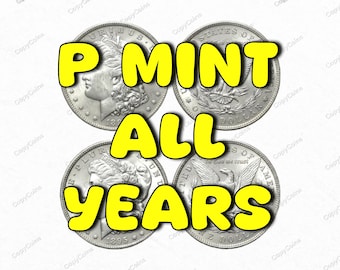 1878 - 1921 P Morgan Silver Dollar All Years Available A Restrike Commemorative Coin