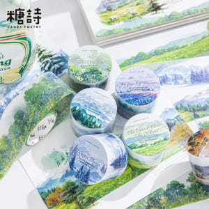 ローリングマウンテンズアンドリバーズシリーズ フラッシュサンド PET テープ - サンプルループ