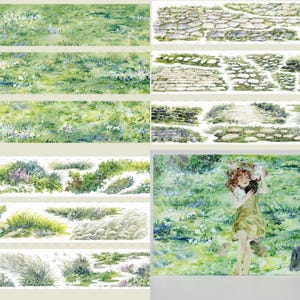 田園風景和紙とPETテープ - サンプルループ