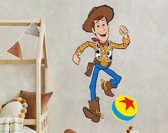 Toy Story Children's Popular Characters Room Decorations Removable Wall Stickers Vinyl Decal Home Decor Art Kids Mural