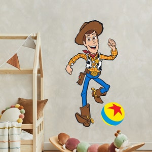 Toy Story Children's Popular Characters Room Decorations Removable Wall Stickers Vinyl Decal Home Decor Art Kids Mural