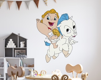 Baby Hercules Children's Room Decor Removable Wall Stickers Decal Home Décor Wall Art Kids Mural