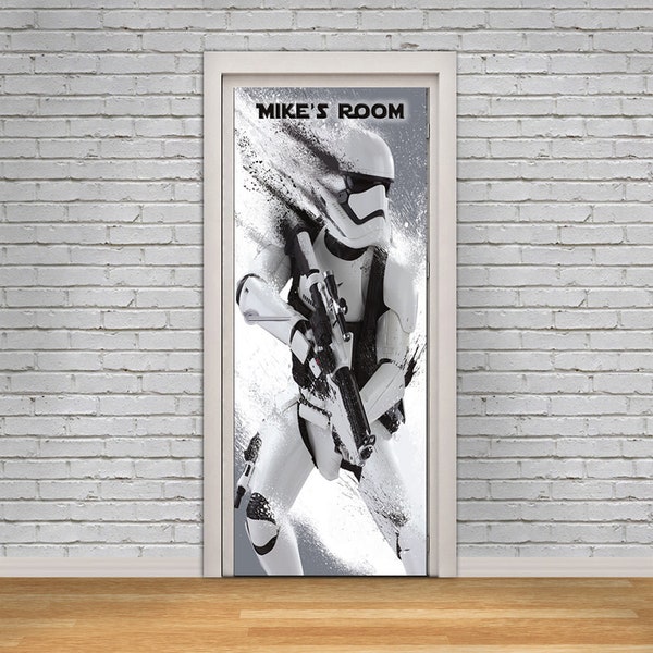 Movies Popular Characters Door Wallpaper Decal Kids Room Wall/Door Art Decor D125