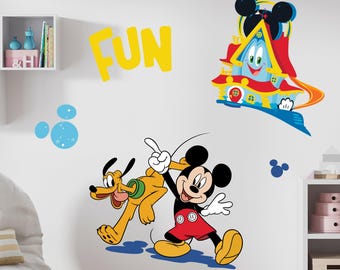 Crianças Personagens Populares Decorações de Quarto Adesivos de Parede Removíveis Decalque Decoração de Casa Arte Mural de Vinil MMS20