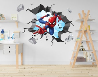 Superhero Children's Popular Characters Room Decorations Removable Repositionable Wall Stickers Decal Home Decor Art