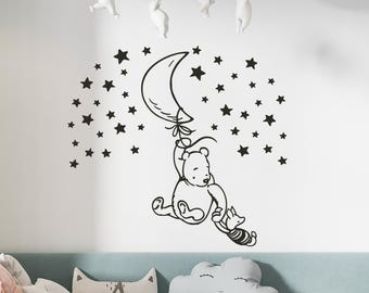 Pegatinas de pared extraíbles con personajes populares para niños, decoración de habitación, vinilo artístico, WTP27