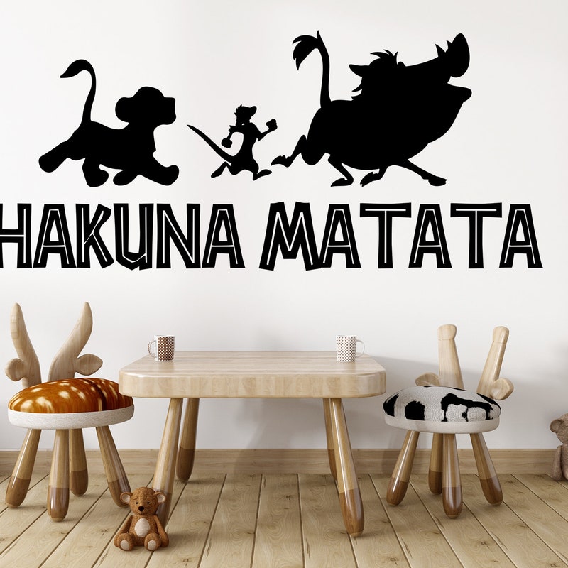 Lion King Wall Decal - Etsy