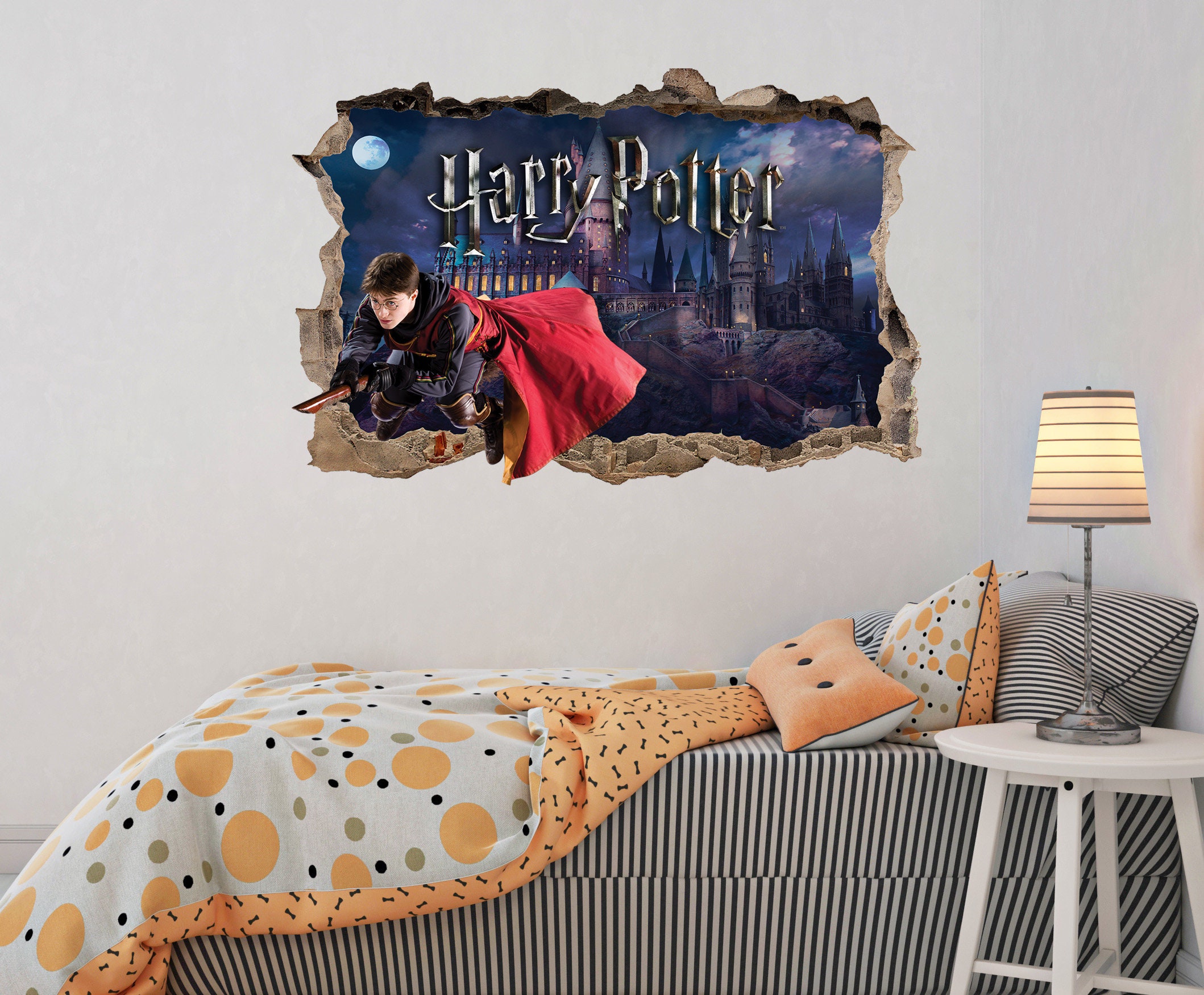 Hogwarts Express Harry Potter Wall Decal, Magic School Wall