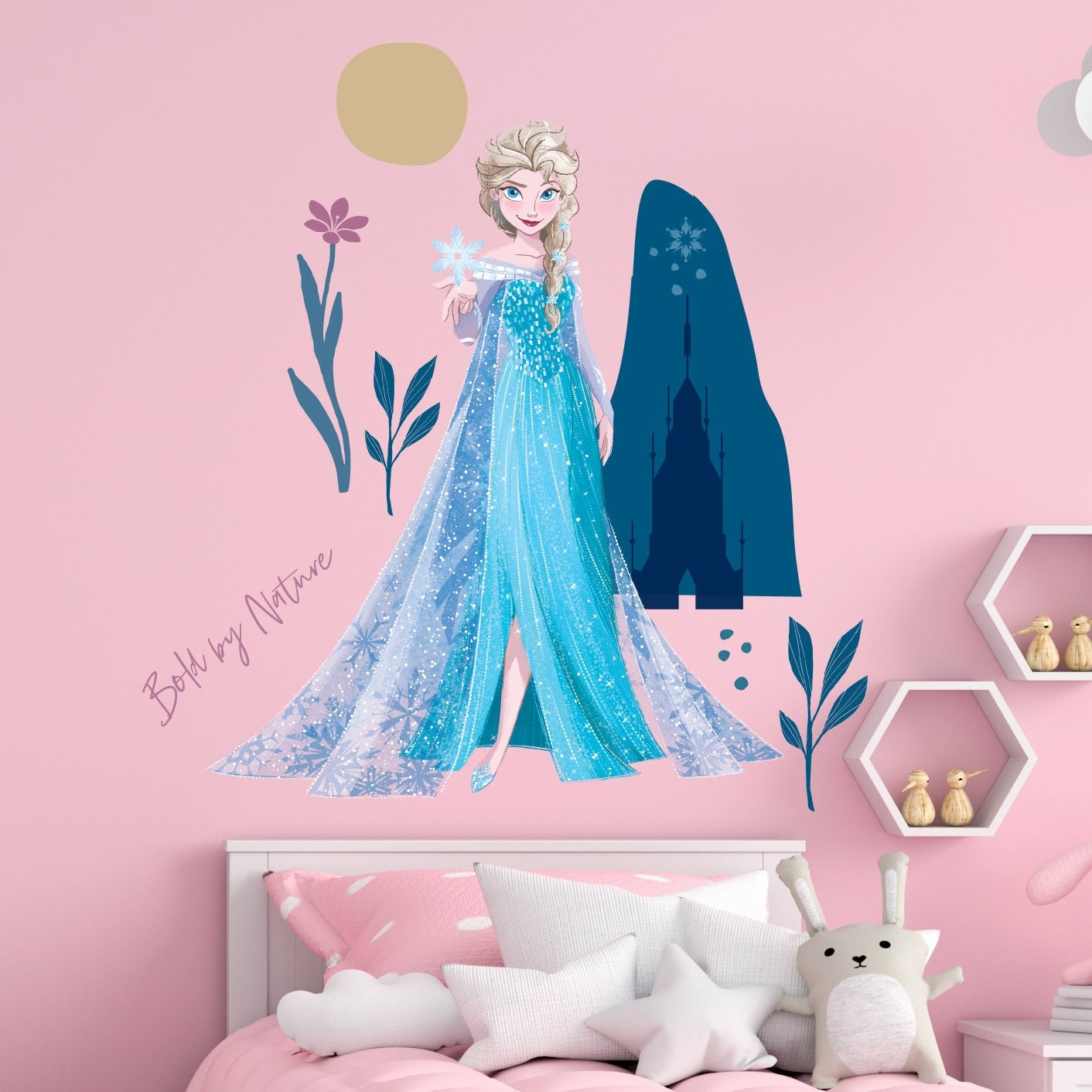 Elsa wall decal