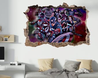 Kids Popular Characters Room Decorations Removable Wall Stickers Decal Home Decor Art Vinyl Mural AVG36