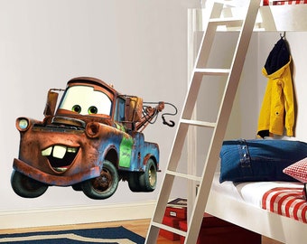 Tow Mater Disney Cars Movie Wall Sticker Decal Home Decor Mural Vinyl Wall Art