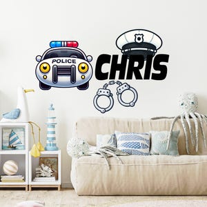 Kids Popular Characters Personalized Name Removable Wall Stickers Decal Home Decor Art Vinyl Mural OR40