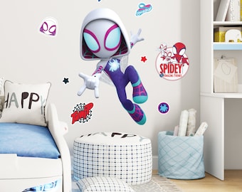 Superhero Children's Popular Characters Room Decorations Removable Repositionable Wall Stickers Decal Home Decor Art 24