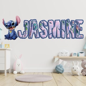 Wall Stickers Custom Name Children's Popular Characters Room Decorations Removable Decal Home Decor Art Personalized Vinyl Decal Kids Room