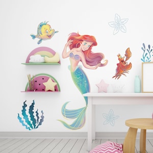 Princess Girls Room Decorations Removable Repositionable Wall Stickers Decal Home Decor Art 13