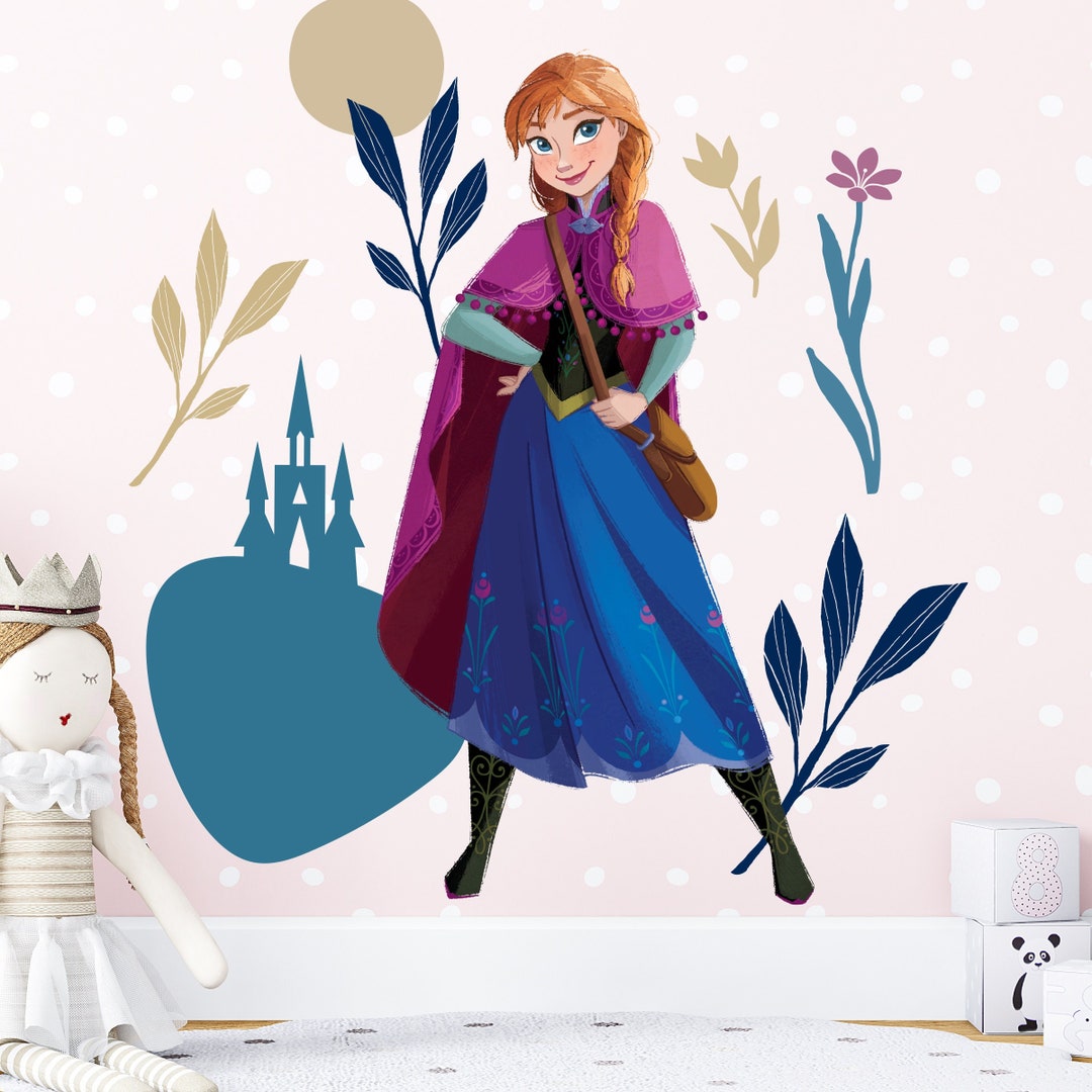Princess Children's Room Decorations Removable Repositionable Wall ...