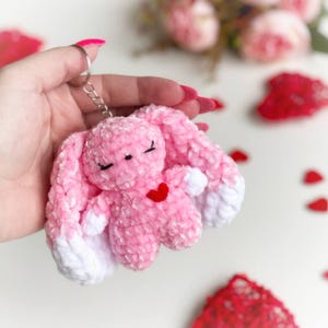 Easter Bunny CROCHET PATTERN, No Sew Amigurumi, Floppy Ears Rabbit Plushie, Snuggler Easy PDF image 10