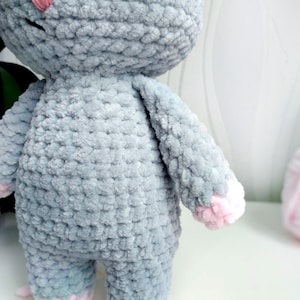 Mouse CROCHET PATTERN PDF, Amigurumi Plushie, Kawaii Creature, Plush Rat Stuffed Animal, Cute Baby Toy image 5