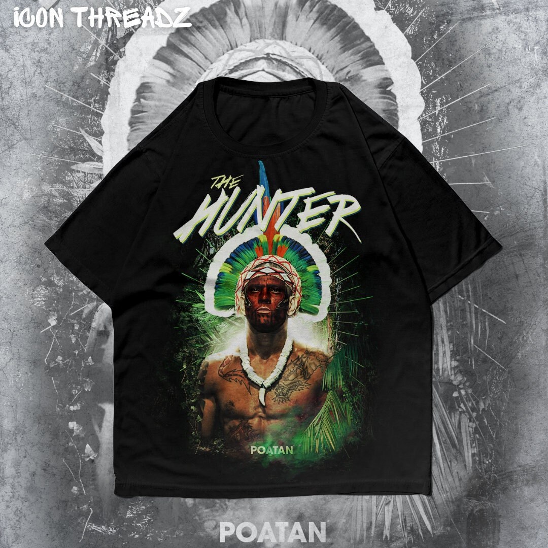 Alex 'poatan' Pereira the Hunter Vintage Style Tshirt UFC Fighter T