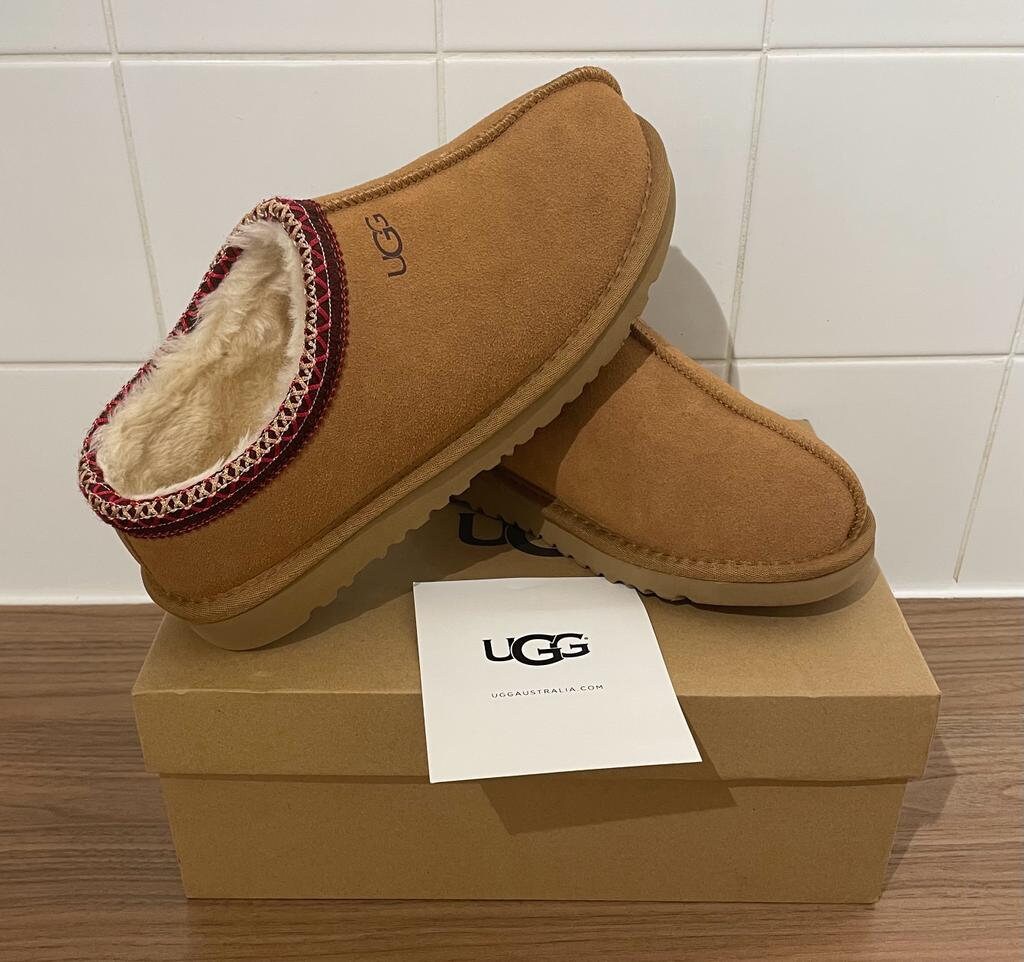 Ugg Tasman Slipper Dupe Chestnut All Sizes Etsy UK