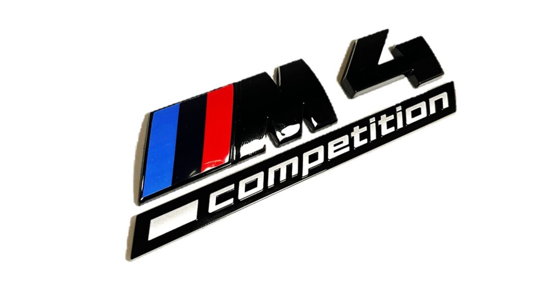 Gloss Black BMW M4 Competition Badge for F82/F83 BMW M4 - Etsy
