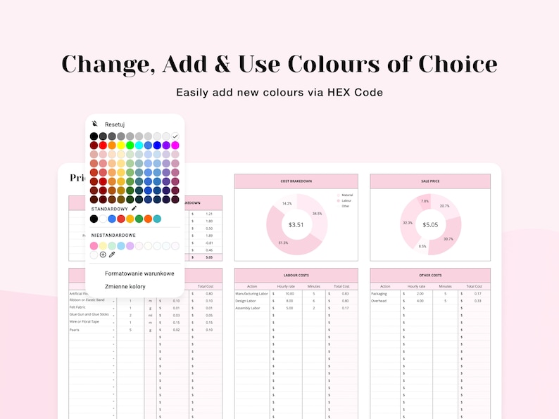 A visual representation emphasizing the Pricing Guide. This digital product offers expert insights and strategies to help you master the art of effective product pricing, providing valuable guidance to optimize your pricing approach.