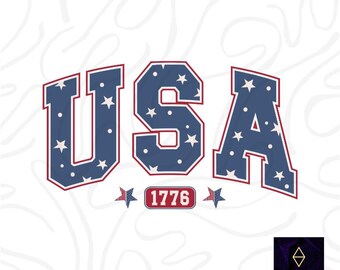 EE.UU. Svg Png, 4 de julio Svg, EE.UU. Varsity Svg, América Svg, Patriótico Svg, Bandera de América Png, Día de la Independencia Svg, Libertad Svg, Bandera de EE.UU.
