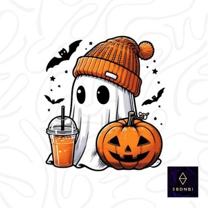 Cute ghost png, Halloween png, coffee png, bougie png, bougie ghost, here for the boos, sticker png, mug png, Trending png, pod, dtf, png