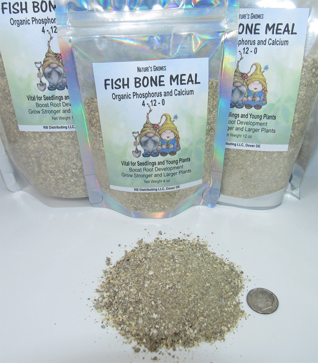 FISH BONE MEAL Plant Soil Natural Fertilizer Feed Organic for Healthy