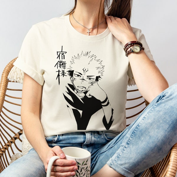 Sukuna T-Shirt | Premium Quality Anime Merchandise for Jujutsu Kaisen Fans | Gift For Fan Anime