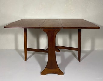 Vintage drop leaf dining table_G Plan_E.Gomme_Made in UK_1960s