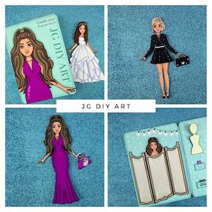 My first Paperbook printable PDF file for children's paper craft project