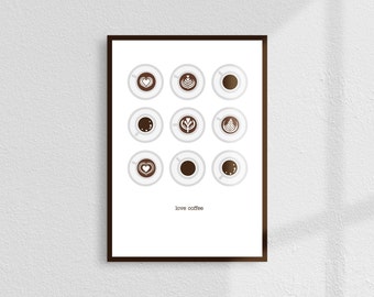 Arte de pared / Póster / Decoración de inauguración de la casa / Decoración de arte de pared