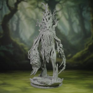Ent Miniature | Treant Mini | Tree Elder Figure | Ancient of the Woods | Treebeard | Living Plant Model | Tabletop | RPG | DnD | Pathfinder