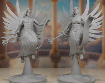 Deva Miniatures: Niebiańskie postacie męskie i żeńskie do DnD i innych gier RPG