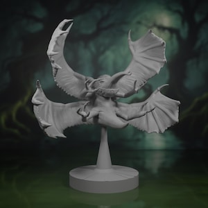 Stirge Miniature | Mosquito Mini | Bloodfly Figure | Swamp Encounter | Tabletop | RPG | DnD | Pathfinder | 3D Printed | Resin