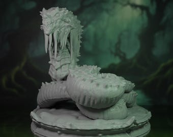 Miniatura Starożytnego Węża / Miniatura Wielkiego Dusiciela do DnD i innych gier RPG