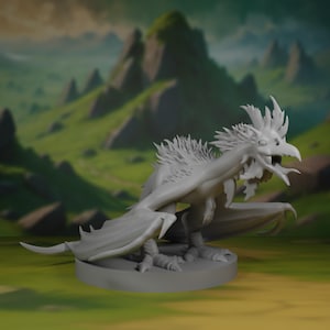 Modèle miniature de monstruosité / DnD Cockatrice pour DnD et autres RPG