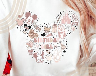 Birthday Girl T shirt Sublimation, Happy Birthday Neutral Design PNG Design